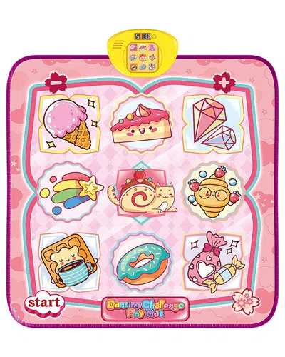 Fresh Fab Finds Cake Dance Mat For Kids In Pink