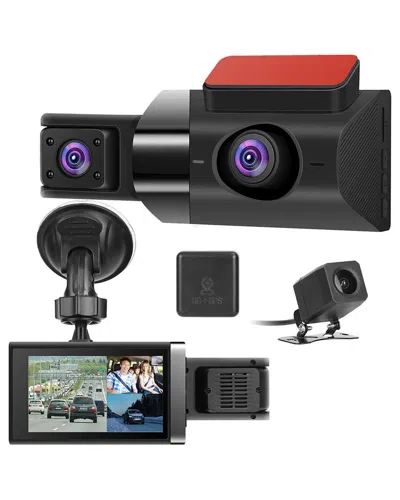 Fresh Fab Finds Car Dvr 3 Channel Dash Cam Camcorder In Black