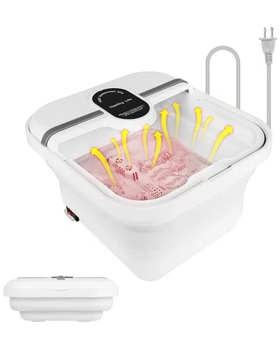 Fresh Fab Finds Collapsible Electric Foot Spa Tub In White