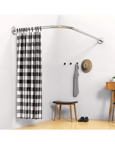 FRESH FAB FINDS FRESH FAB FINDS CURVED SHOWER CURTAIN ROD