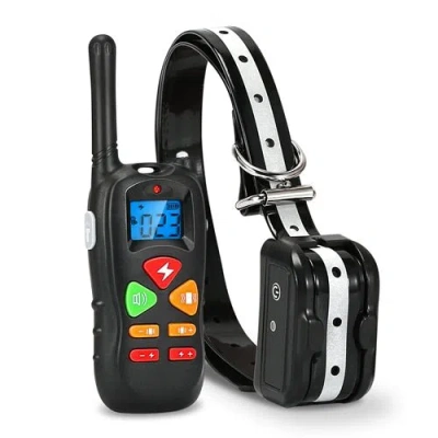 Fresh Fab Finds Dog Training Collar Dog Shock Collar With Remote Ip67 Waterproof 300mah Rechargeable 1640ft Remote D In Black