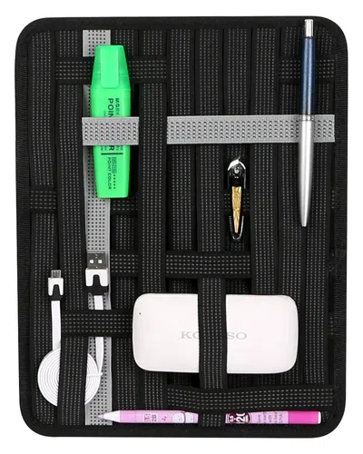 Fresh Fab Finds Elastic Organizer Board In Black