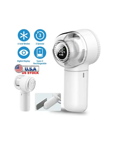 Fresh Fab Finds Electric Fabric Shaver With 3 Speeds In White