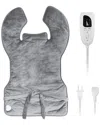 Fresh Fab Finds Electric Heating Wrap For Neck/shoulder In Grey