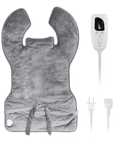 Fresh Fab Finds Electric Heating Wrap For Neck/shoulder In Grey