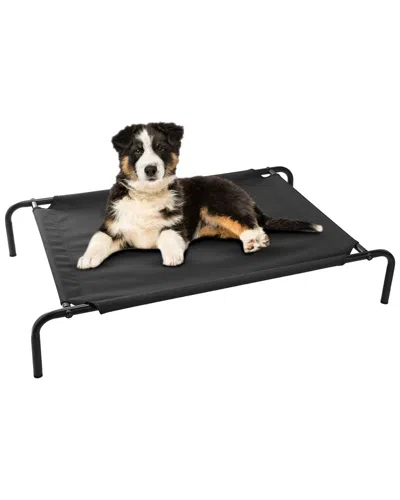 Fresh Fab Finds Elevated Pet Bed In Black