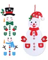 Fresh Fab Finds Felt Christmas Snowman Set