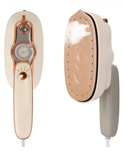Fresh Fab Finds Foldable Handheld Clothes Iron Steamer In Beige