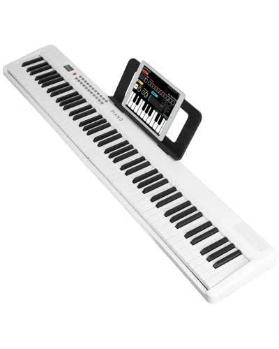 Fresh Fab Finds Folding Piano Keyboard With 88 Keys In White