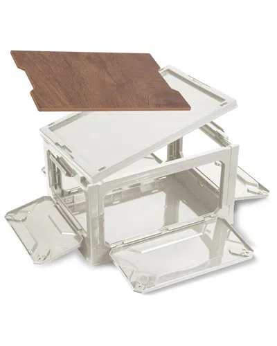 Fresh Fab Finds Folding Storage Bin Camping Collapsible Organizer In Multi