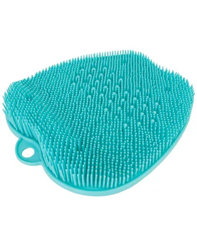 Fresh Fab Finds Foot Exfoliator & Massager Mat With Anti-slip Suction Cups In Blue