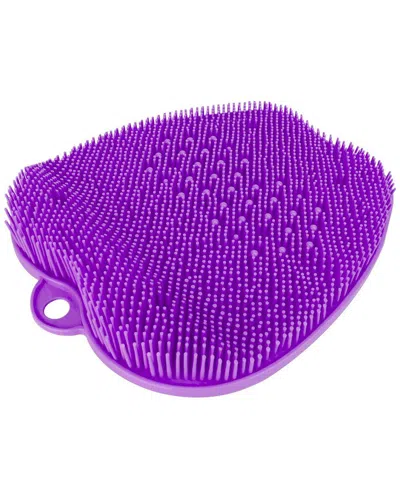 Fresh Fab Finds Foot Exfoliator & Massager Mat With Anti-slip Suction Cups In Purple