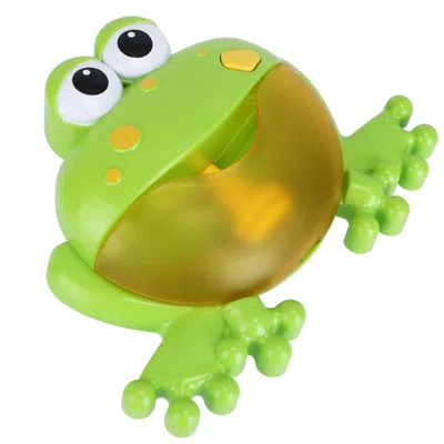 Fresh Fab Finds Frog Musical Bubble Bath Maker Baby Bath Toys For Toddler Fun In Green