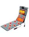Fresh Fab Finds Full Body Massage Mat Heated Vibrating Pad In Gray