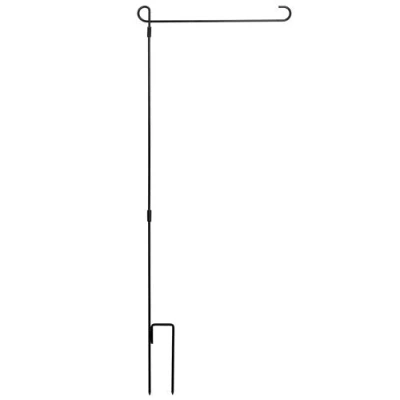 Fresh Fab Finds Garden Flag Stand Flagpole Weatherproof Wrought Iron Coated Yard Flag Holder For Yard Flag Party Ban In Blue
