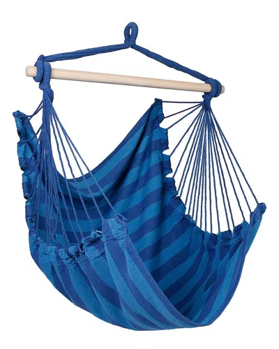 Fresh Fab Finds Hammock Hanging Chair In Blue