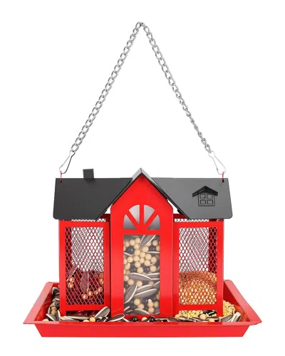 Fresh Fab Finds Hanging Bird Feeder House In Purple