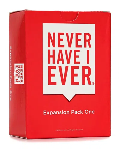 Fresh Fab Finds Ideas Never Implemented Never Have I Ever Party Card Game: Expansion Pack One In Red