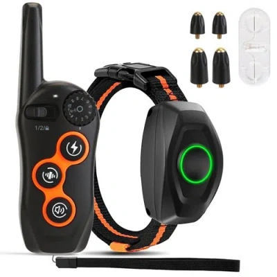 Fresh Fab Finds Ipx7 Waterproof Dog Training Collar With Remote Rechargeable Electronic Shock Collar For Dogs Beep V In Multi