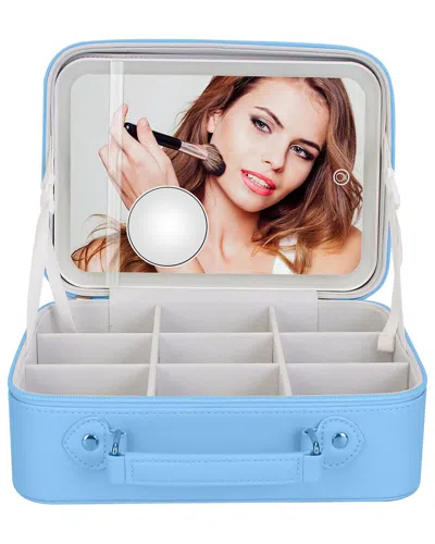 Fresh Fab Finds Laromni Travel Makeup Bag With Led Mirror In Pink