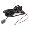 FRESH FAB FINDS LED LIGHT BAR WIRING HARNESS KIT 280W 12V 40A POWER RELAY FUSE ON/OFF SWITCH 10FT LENGTH UNIVERSAL F