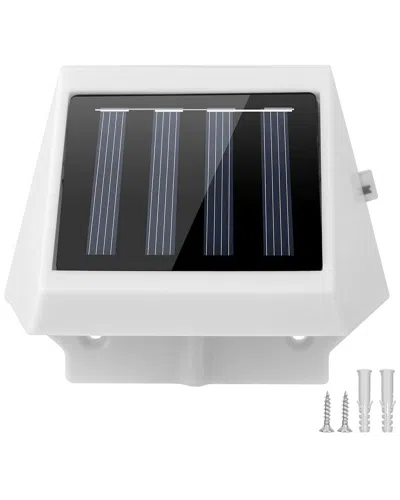 Fresh Fab Finds Led Solar Powered Stair Lights In White