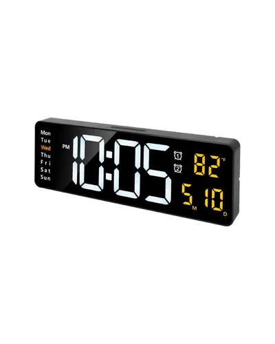 Fresh Fab Finds Led Wall Clock With Remote Control