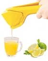 Fresh Fab Finds Manual Lemon Squeezer Fold Flat Design Citrus Juicer