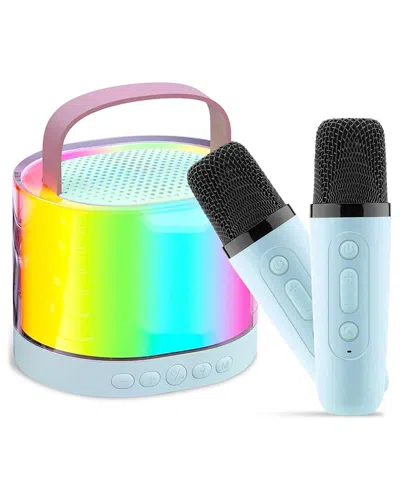 Fresh Fab Finds Mini Blue Karaoke Machine