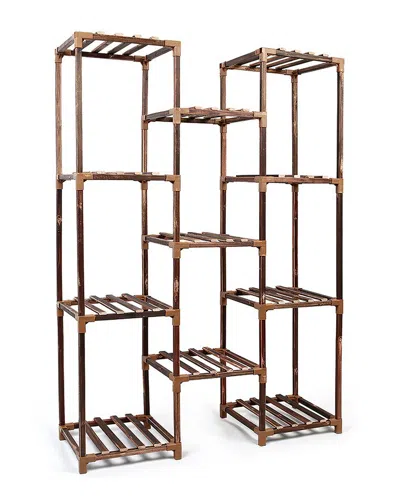 Fresh Fab Finds Multi-tier Wooden Plant Stand In Brown