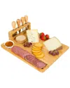 Fresh Fab Finds Newhome Bamboo Cheese Board With Cutlery Set In Brown