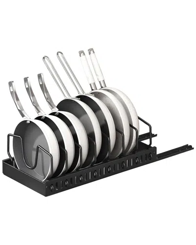 Fresh Fab Finds Newhome Pull Out Pots & Pans Organizer In Black