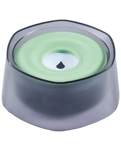 Fresh Fab Finds No Spill Dog Cat Water Bowl In Gray