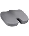 Fresh Fab Finds Orthopedic Grey Memory Foam Seat Cushion For Office Car Seat