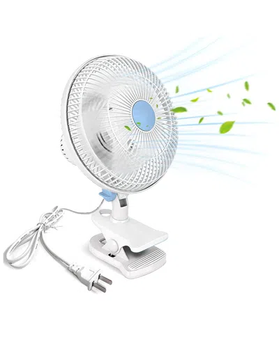 Fresh Fab Finds Oscillating Clip-on Fan In White