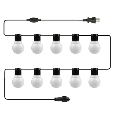Fresh Fab Finds Outdoor Water Resistant Globe String Lights In Black