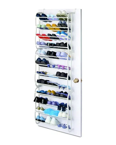 Fresh Fab Finds Over-the-door 36-pocket Shoe Rack In White