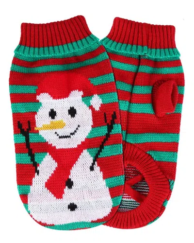 Fresh Fab Finds Pet Christmas Turtleneck Sweater In Red