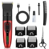 FRESH FAB FINDS PET GROOMING KIT RECHARGEABLE CORDLESS DOG GROOMING CLIPPERS LOW NOISE ELECTRIC DOG TRIMMER SHAVER H