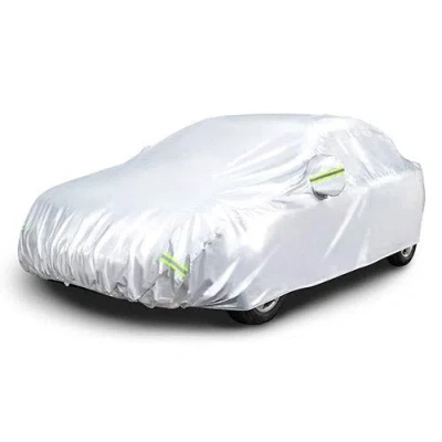 Fresh Fab Finds Peva Full Car Cover Dustproof Uv Protection Automotive Cover Outdoor Universal Car Cover Reflective 