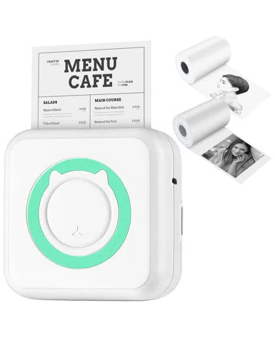 Fresh Fab Finds Portable Mini Sticker Maker Machine In Green