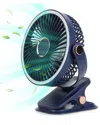 Fresh Fab Finds Portable Quiet Clip On Fan In Blue