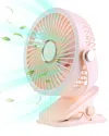Fresh Fab Finds Portable White Quiet Clip On Fan With 5 Speeds