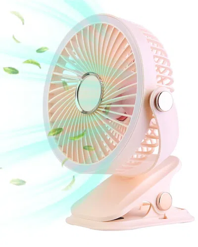 FRESH FAB FINDS FRESH FAB FINDS PORTABLE QUIET CLIP ON FAN WITH 5 SPEEDS