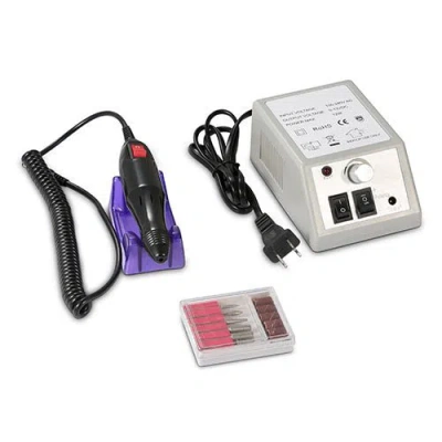 Fresh Fab Finds Professional Acrylic Nail Drill Machine 20000rpm Electric Handpiece W/6 Bits Cuticle Grinder Manicur