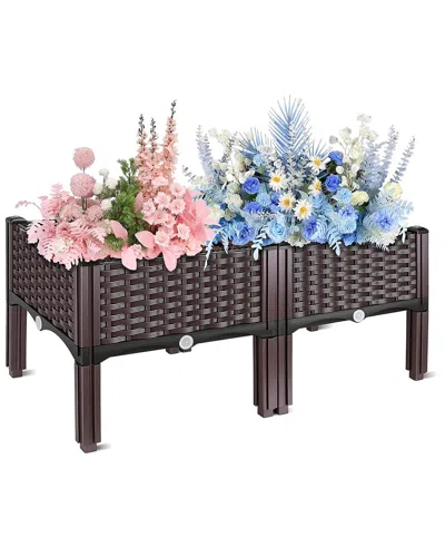 Fresh Fab Finds Raised Garden Bed In Brown