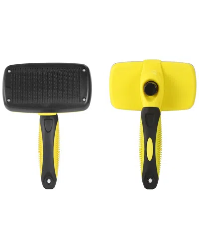 Fresh Fab Finds Self Cleaning Slicker Brush Pets In Yellow