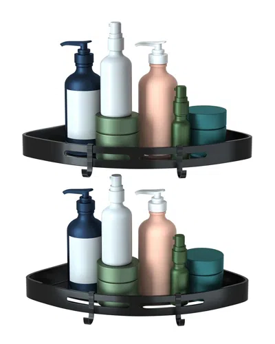 Fresh Fab Finds Set Of 4 Corner Shower Caddys In Multi