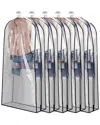 Fresh Fab Finds Set Of 5 Small Garment Bag For Hanging Clothes