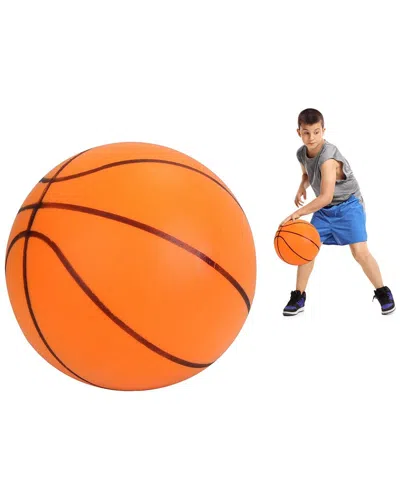 Fresh Fab Finds Silent Basketball Foam Bouncing Ball In Orange
